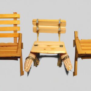 Customização com Crochê para cadeiras de palete