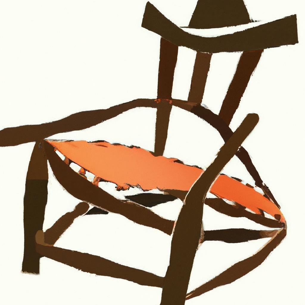 Estilo único: Crochê em cadeiras de palete