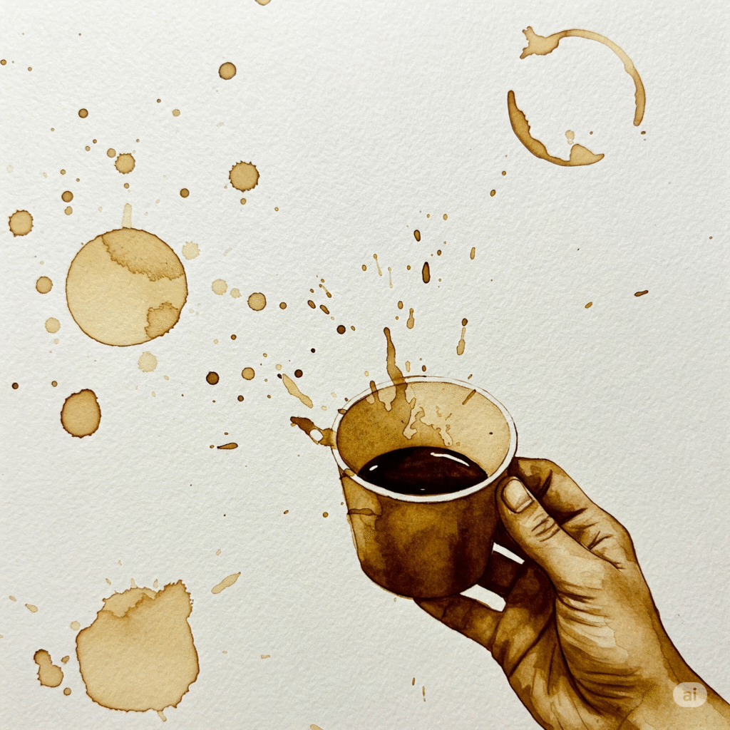 Desenhos com Café