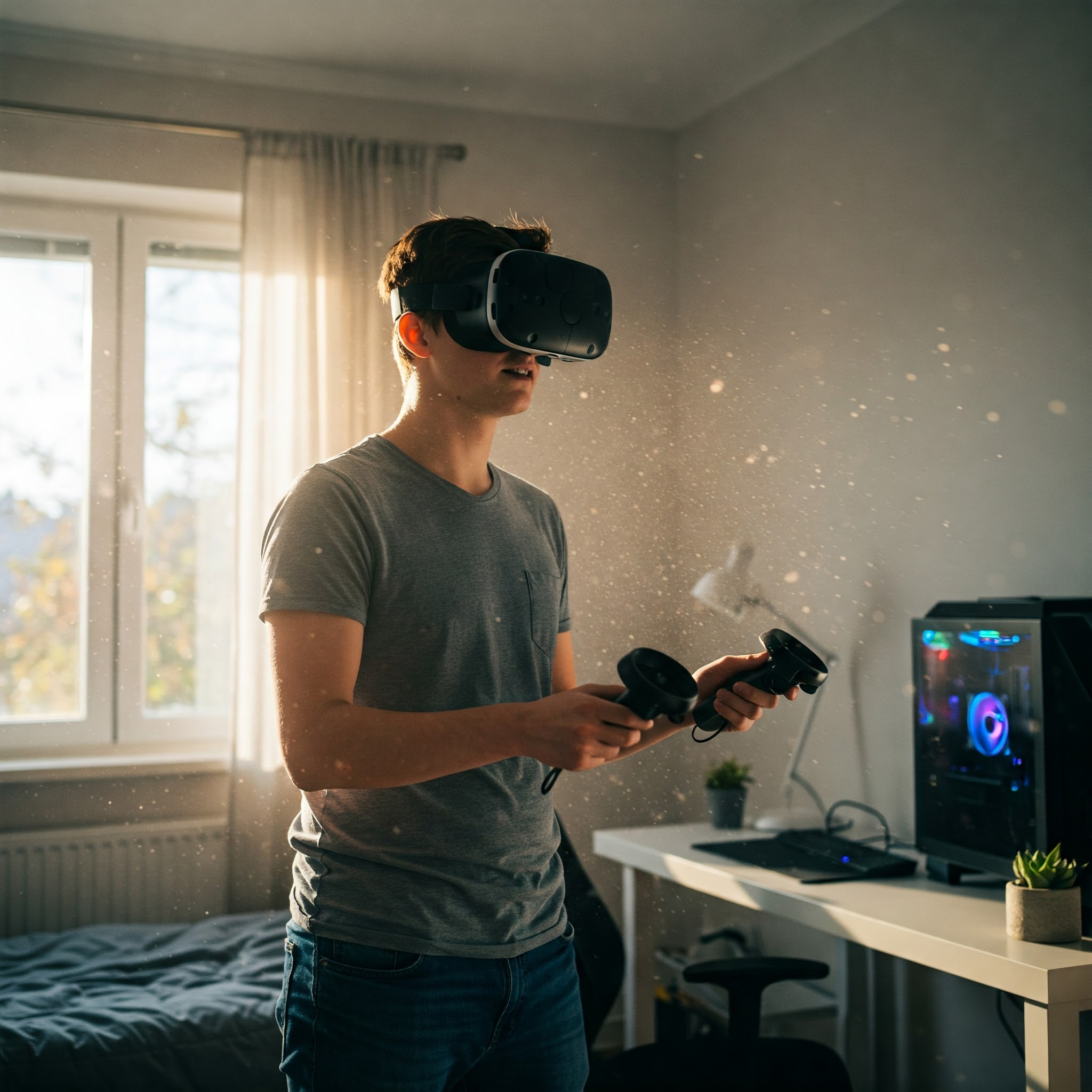 Como é a Realidade Virtual nos Games