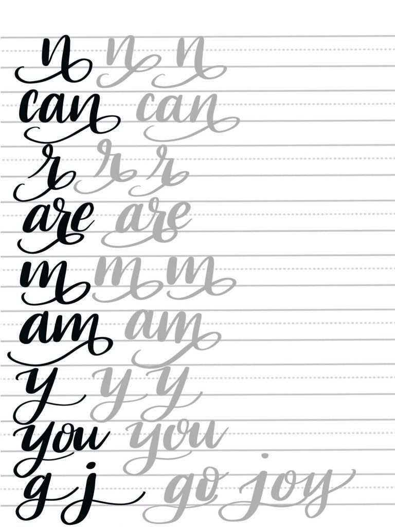 Lettering